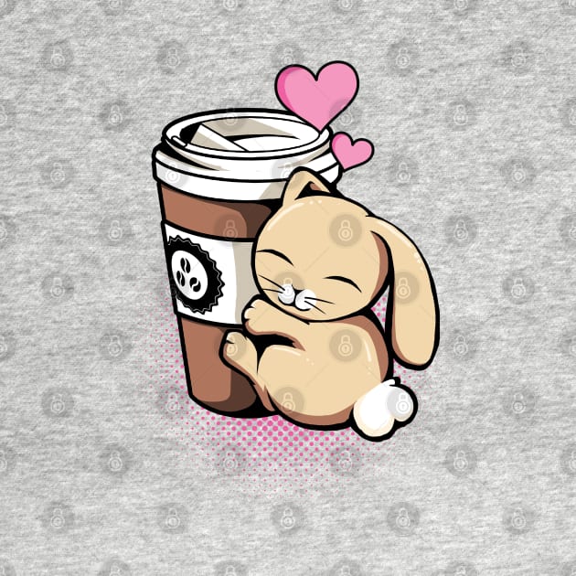 Bunny Hearts Coffee by SpicyMonocle